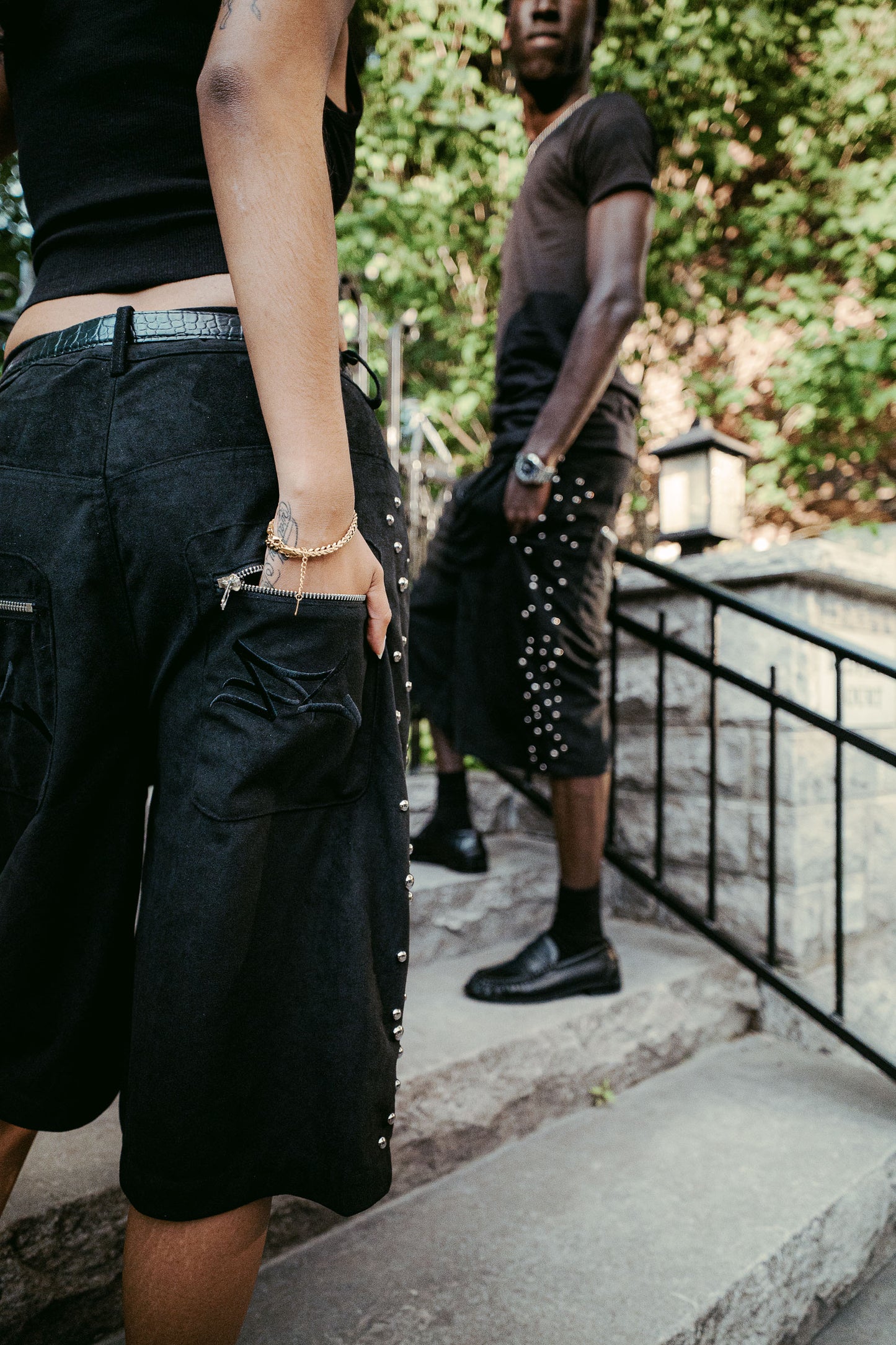 Faux Suede Shorts