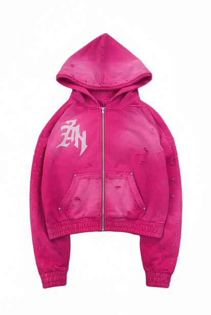 ¨Nova Rose¨  Zip-up